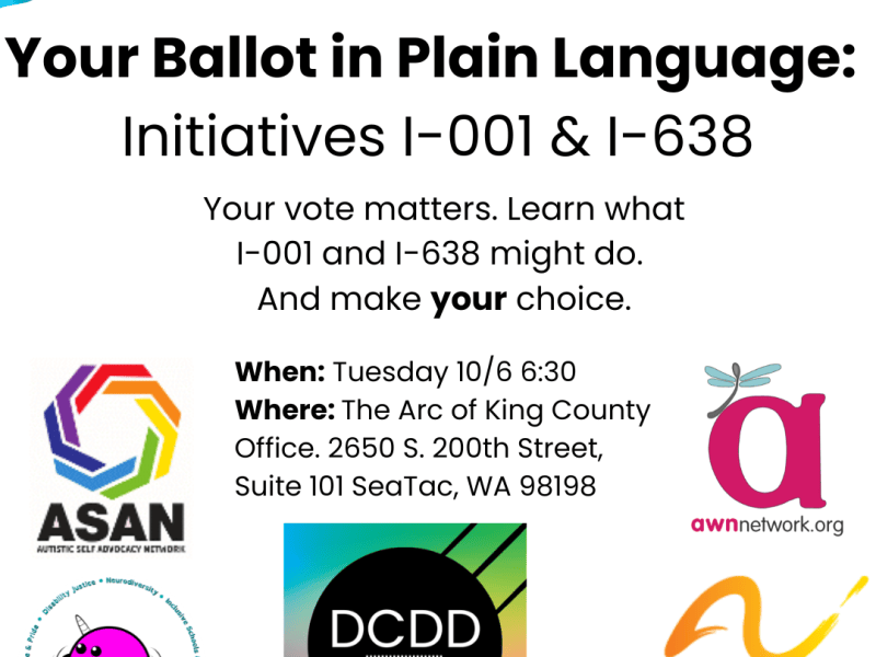 Your Ballot in Plain Language: Initiates I-001 &&nbsp;I-638